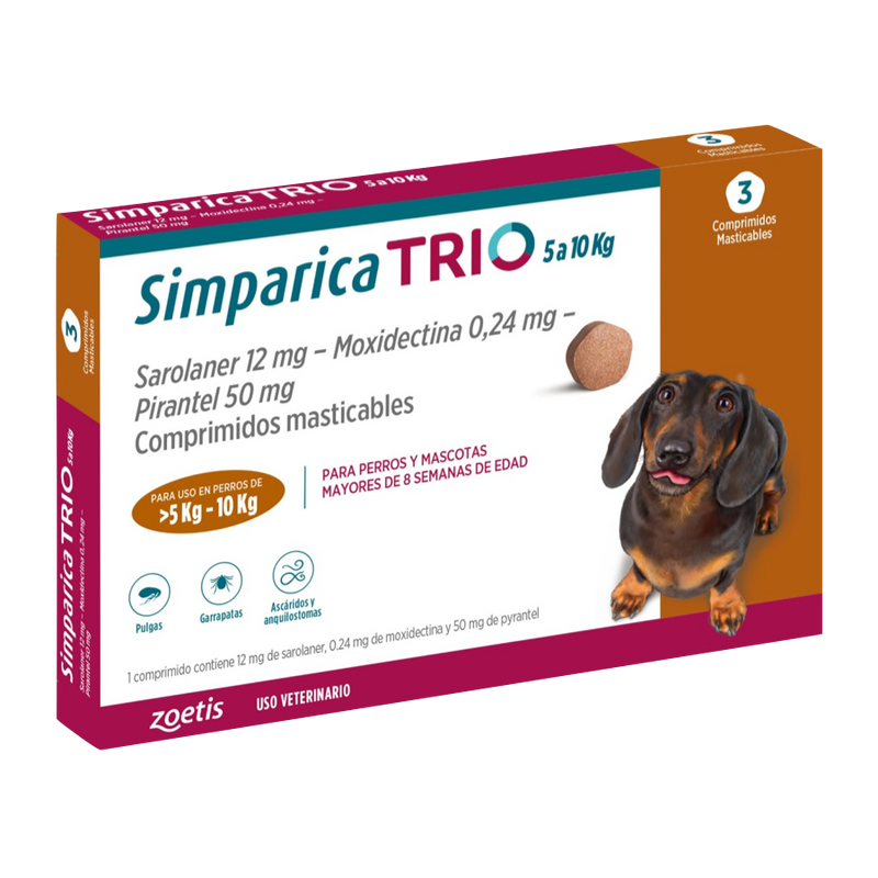 Simparica® TRIO 12mg 5-10 Kg