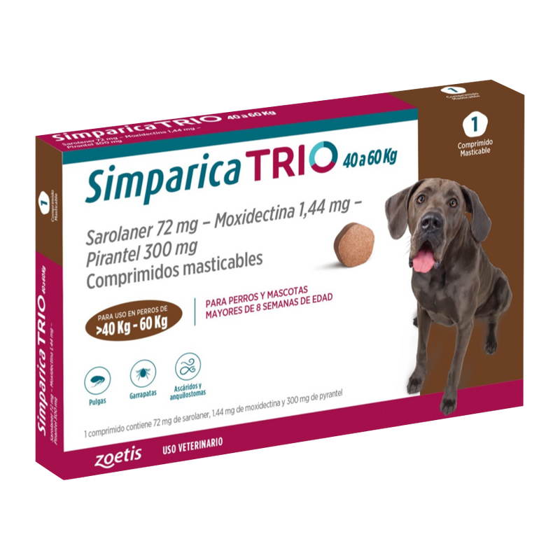 Simparica® TRIO 72mg 40-60 Kg