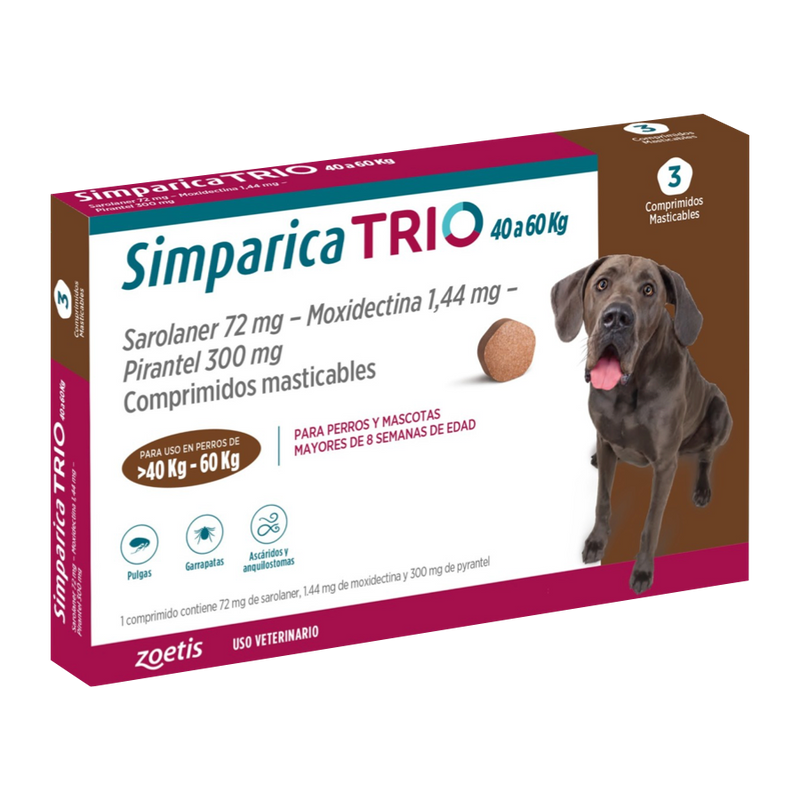 Simparica® TRIO 72mg 40-60 Kg