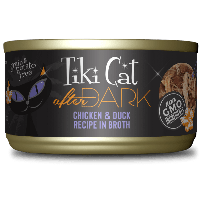 TIKI CAT® After Dark Whole Chicken & Duck in Broth