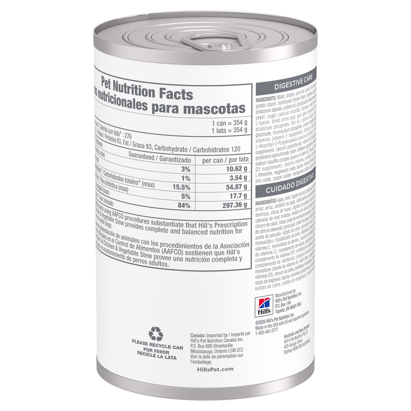 Prescription Diet® i/d® Digestive Care Chicken Stew