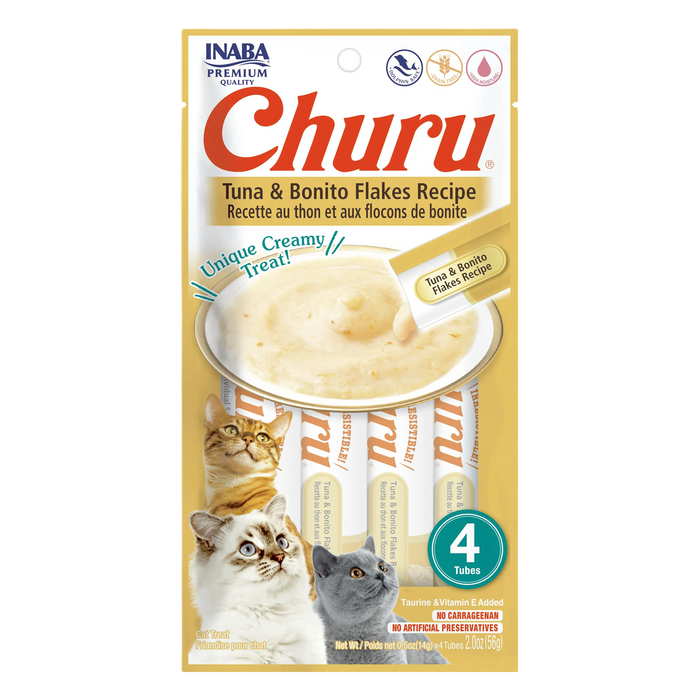 Churu® Gatos Atún & Bonito Flakes