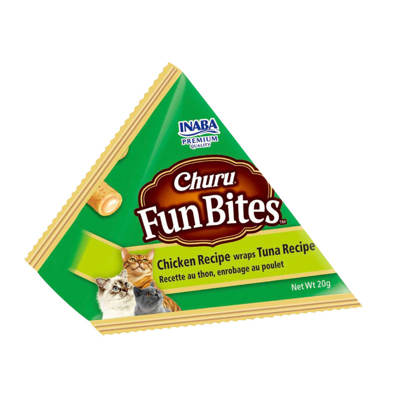 Churu® Bites Fun Bites Gatos Pollo & Atún (3 unidades)