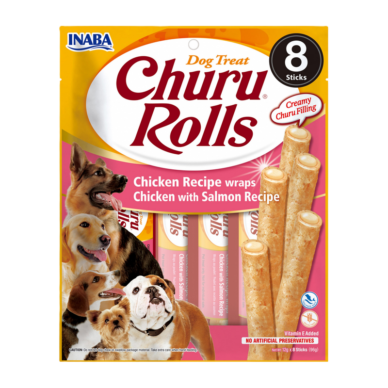 Churu® Rolls Perros Pollo & Salmón