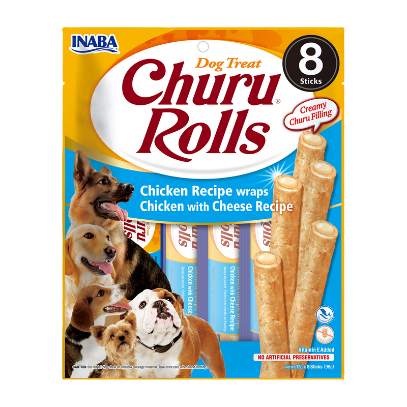 Churu® Rolls Perros Pollo & Queso