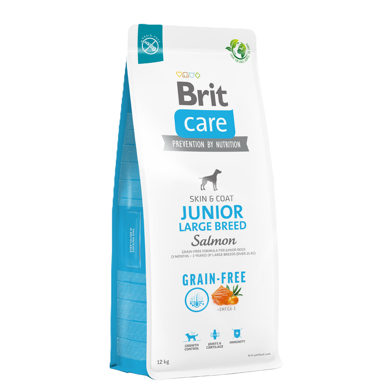 Brit Care Grain Free Junior Large Breed Salmon