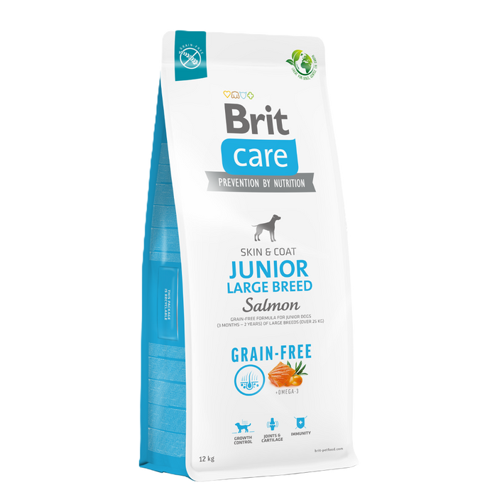 Brit Care Grain Free Junior Large Breed Salmon