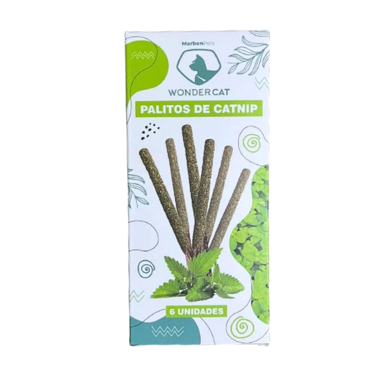 Wonder Cat Palitos de Catnip 6 unidades (CTB-56)