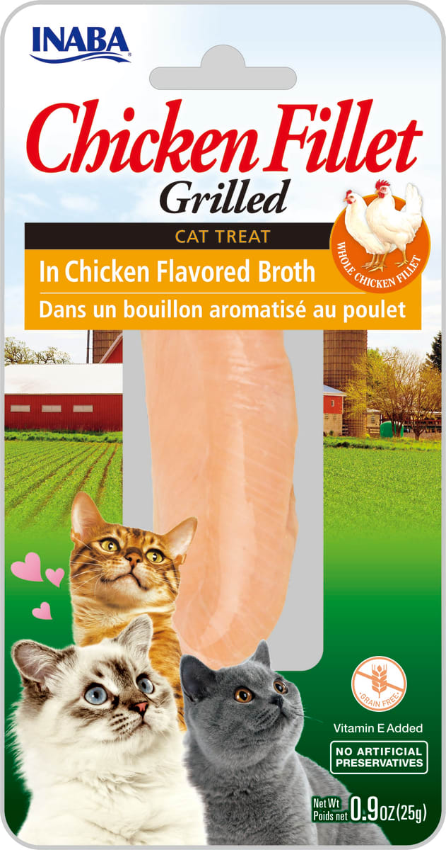 Chicken Fillet Grilled - Filete grillado de pollo para gatos