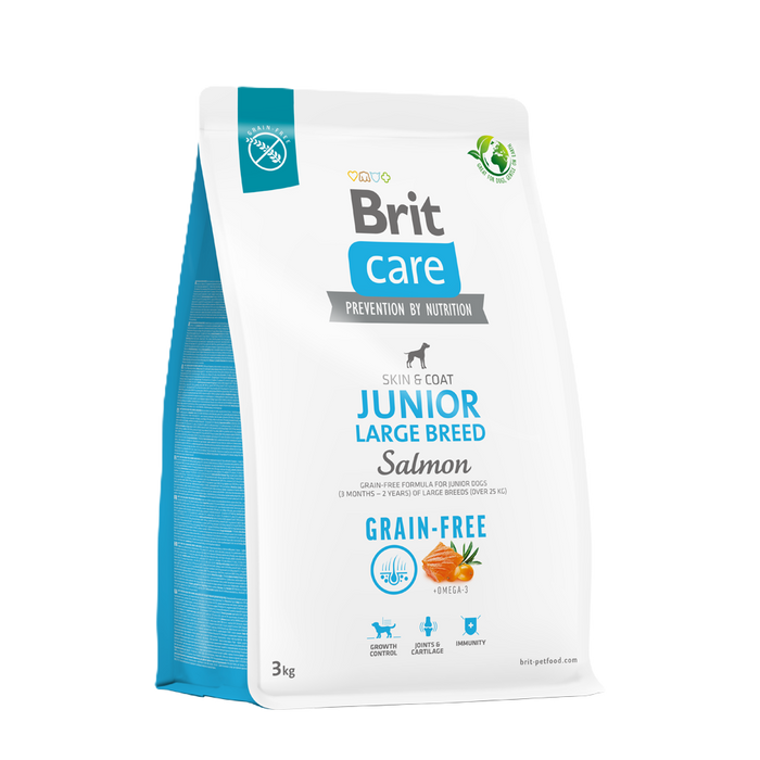 Brit Care Grain Free Junior Large Breed Salmon