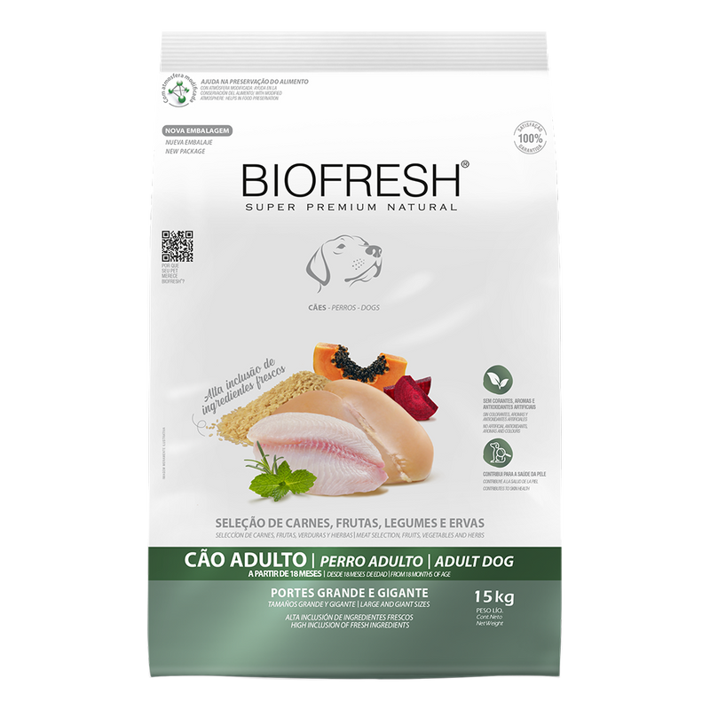 Biofresh® Superpremium Perro Adultos Raza Grande