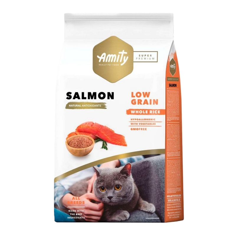 Amity® Superpremium Low Grain Salmon Adult Cat