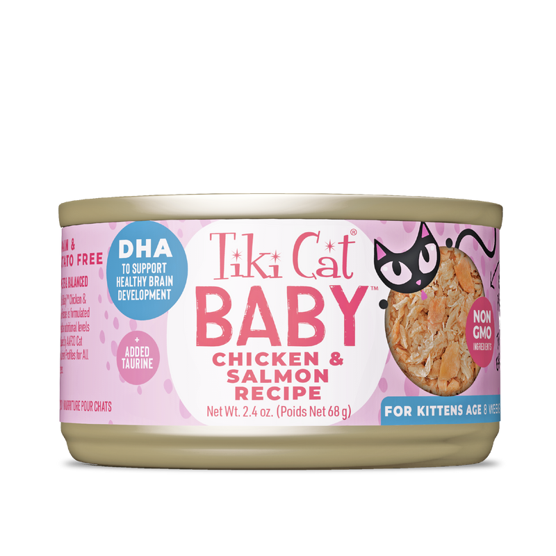 TIKI CAT® Baby Chicken & Salmon Recipe