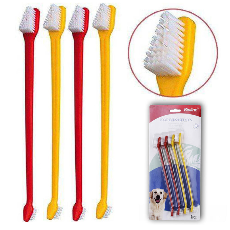 Bioline Cepillo Dental Perros Grandes