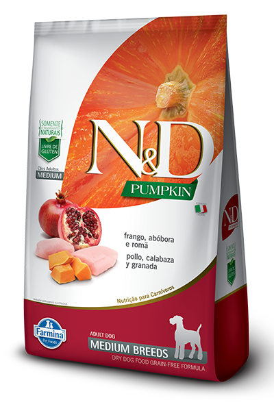 N&D Calabaza Perro Adulto Mediano Pollo