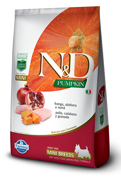 N&D Calabaza Perro Adulto Pequeño Pollo