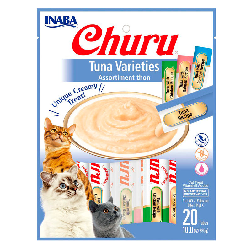 Churu® Gatos Atún Variedades (20 unidades)