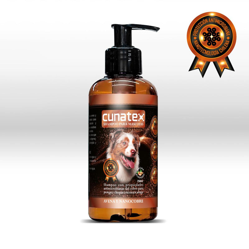 CUNATEX® Shampoo Perros Avena & Nanocobre