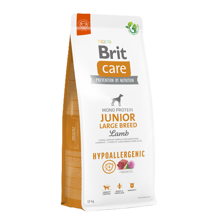 Brit Care Hypoallergenic Junior Large Breed Lamb