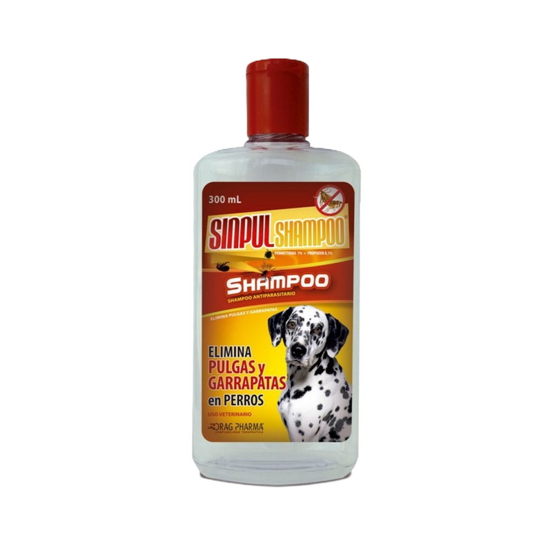 SINPUL® Shampoo Antiparasitario Perros 300 ml