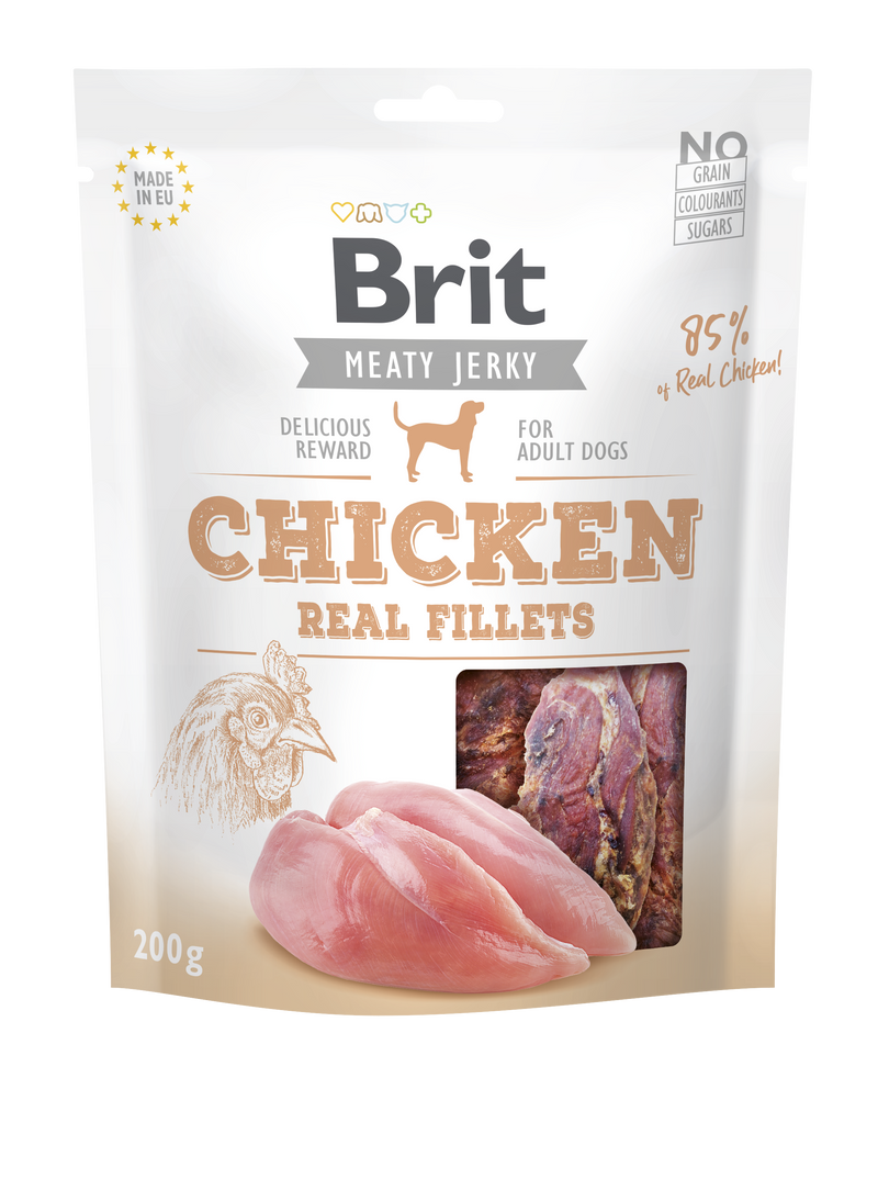 BRIT Jerky Snack Chicken Fillet For Dogs