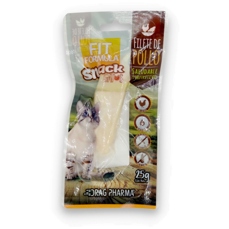 Fit Formula® Snack Gatos Pescaditos Filete de Pollo