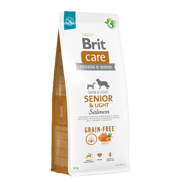 Brit Care Grain Free Senior & Light Salmon