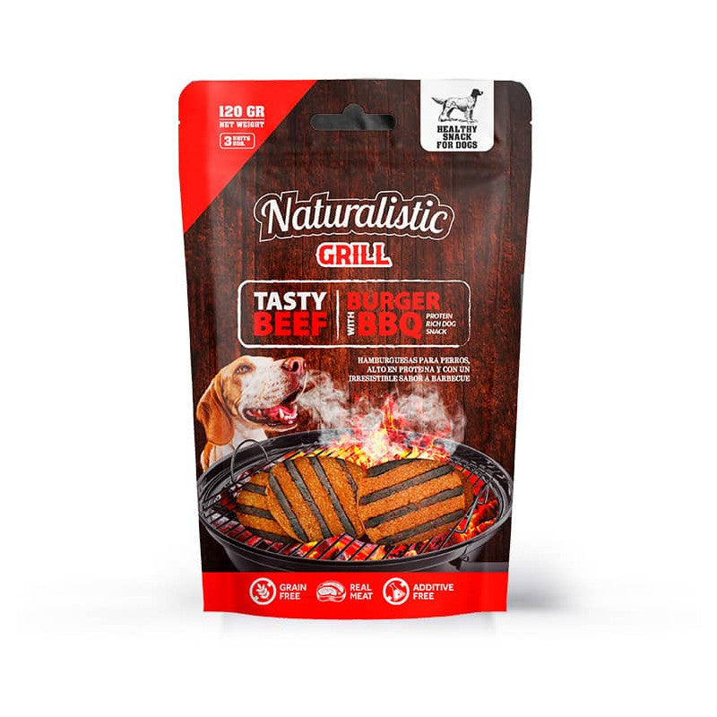Naturalistic Grill Tasty Beef Burger