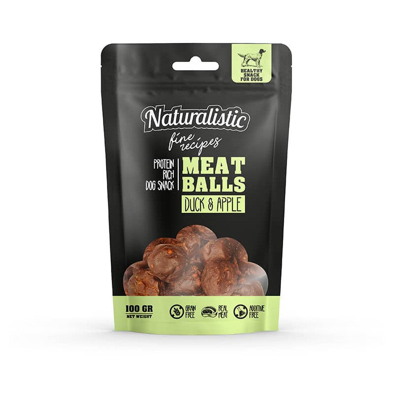 Naturalistic Meatballs Duck And Apple