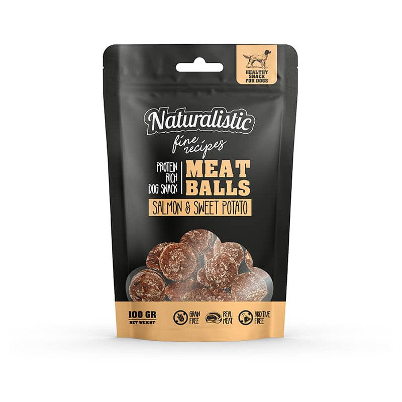 Naturalistic Meatballs Salmon And Sweet Potato