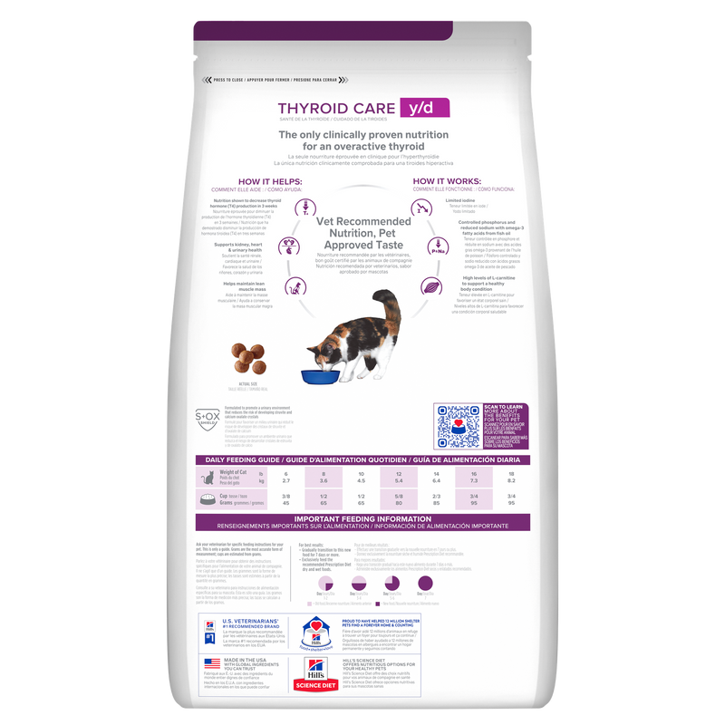 Prescription Diet® y/d® Thyroid Care