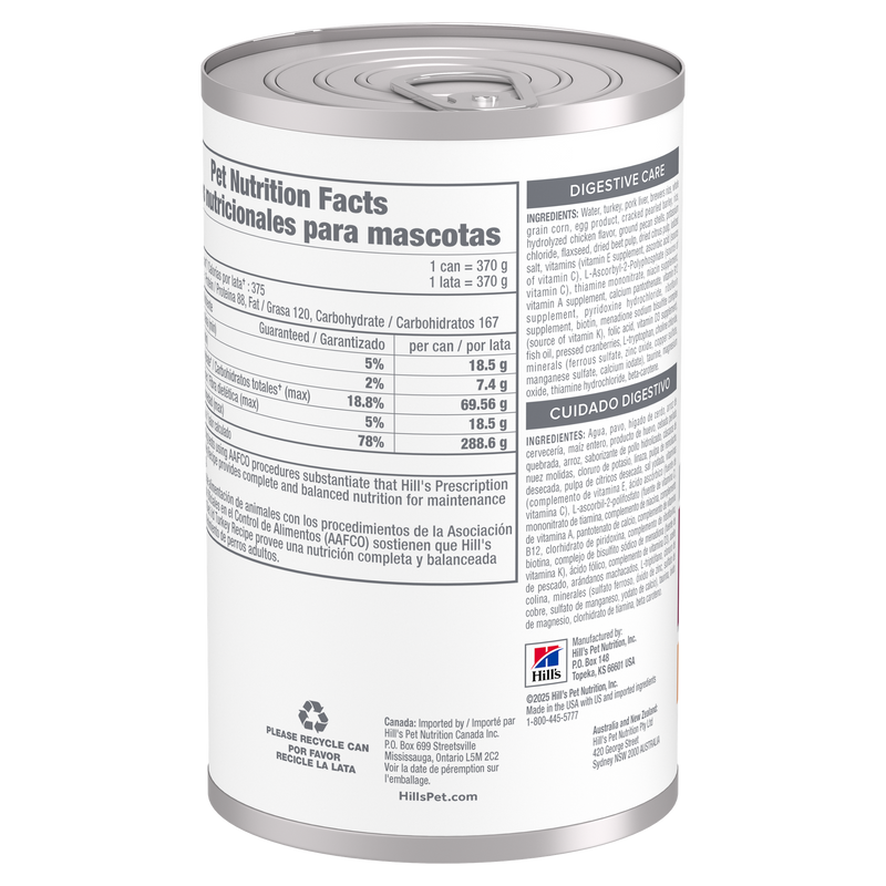 Prescription Diet® i/d® Digestive Care Turkey Perros