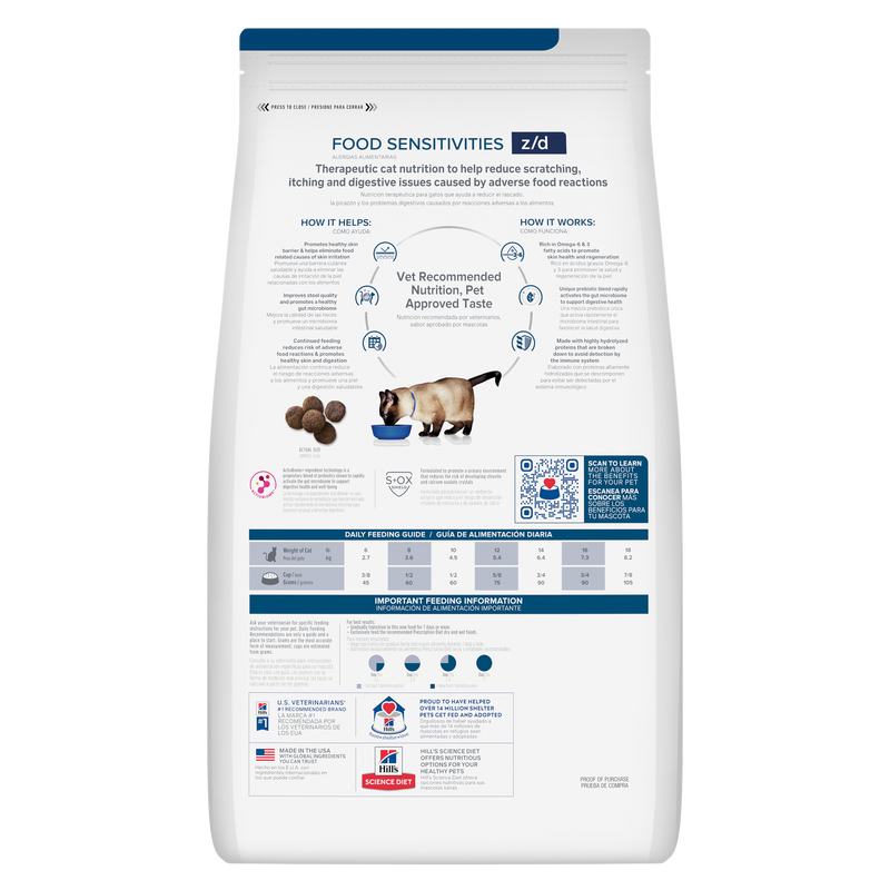 Prescription Diet® z/d® Food Sensitivities