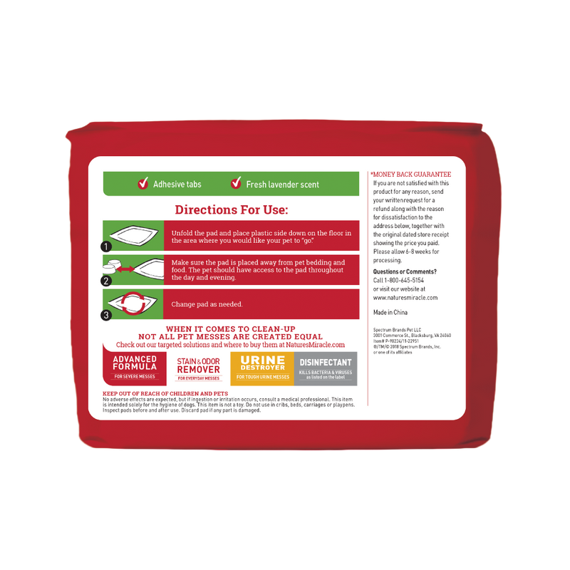 NM Advance Training Pads Lavanda 55.9 x 55.9 cm