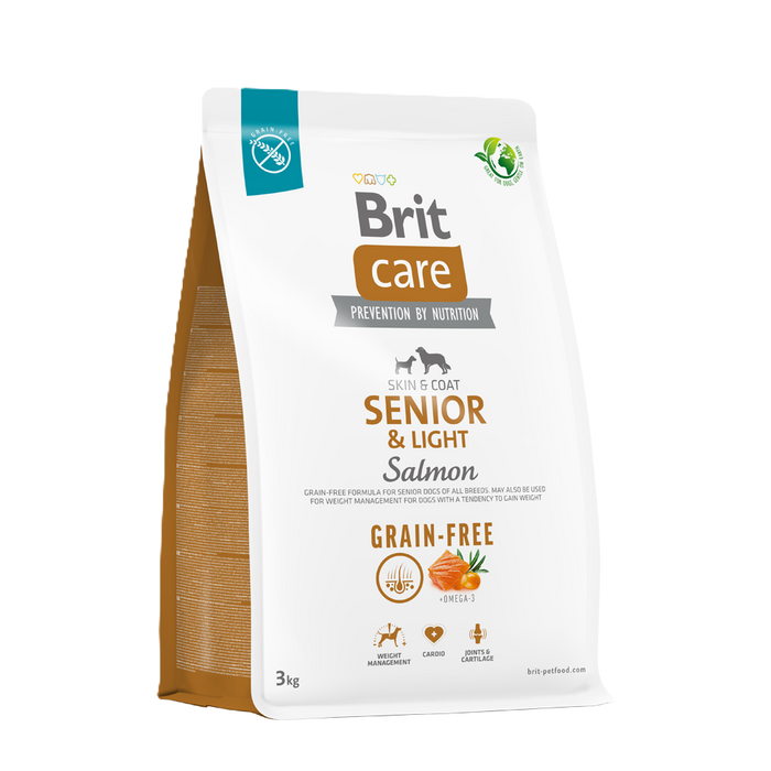 Brit Care Grain Free Senior & Light Salmon