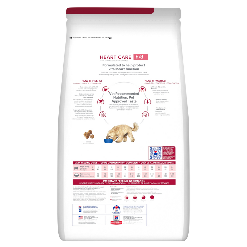 Prescription Diet® h/d® Heart Care Perros