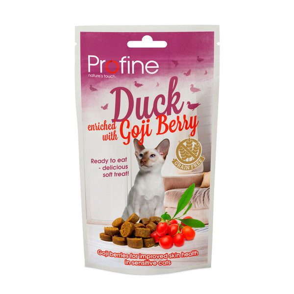 PROFINE Cat Semi Moist Snack Duck & Goji Berry