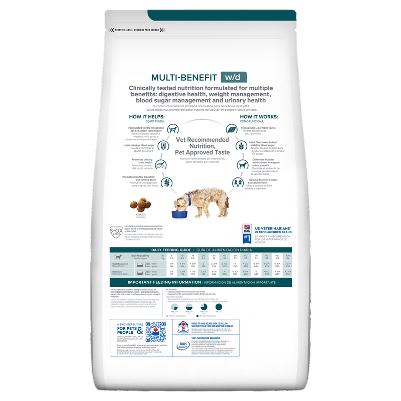 Prescription Diet® w/d® Multi-Benefit