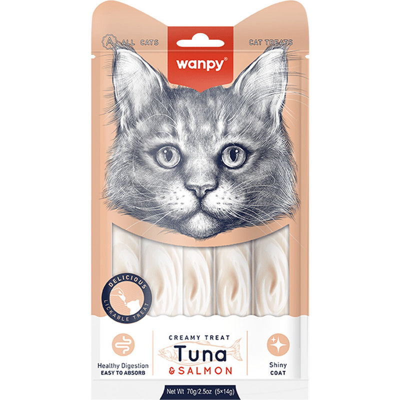 Wanpy Gatos Creamy Treat Tuna & Salmon