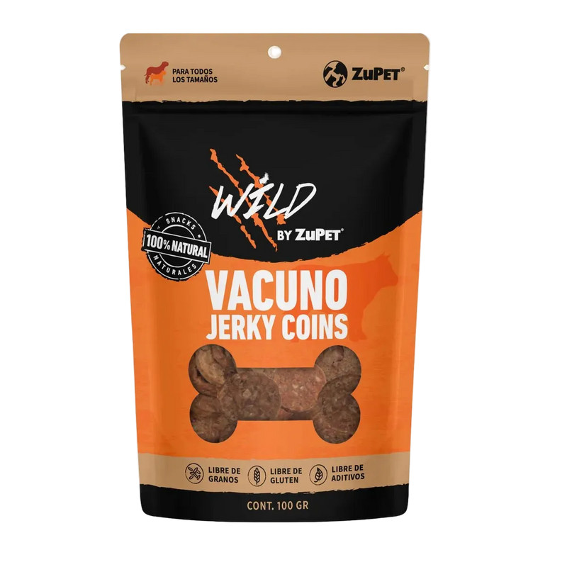 WILD by Zupet® Snack Cordero Jerky Coins