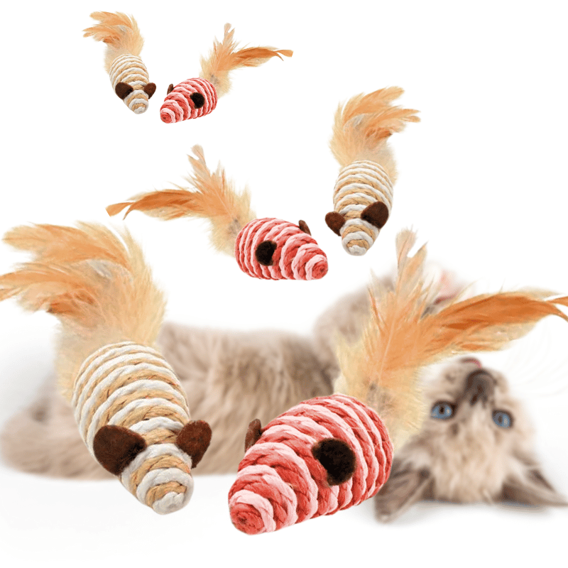 Wonder Cat Ratones con cuerda (1 unidad) (HDDZ81)