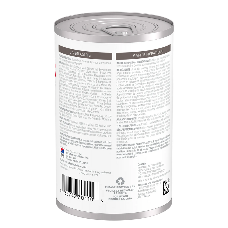 Prescription Diet® l/d® Liver Care