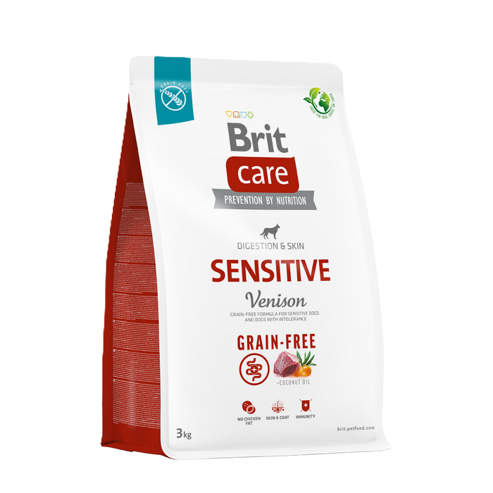 Brit Care Grain Free Sensitive Venison (Digestion Skin)