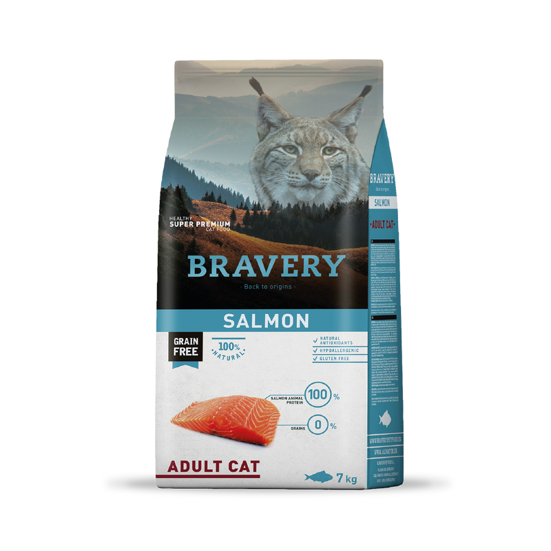 Bravery Adult Cat Salmon