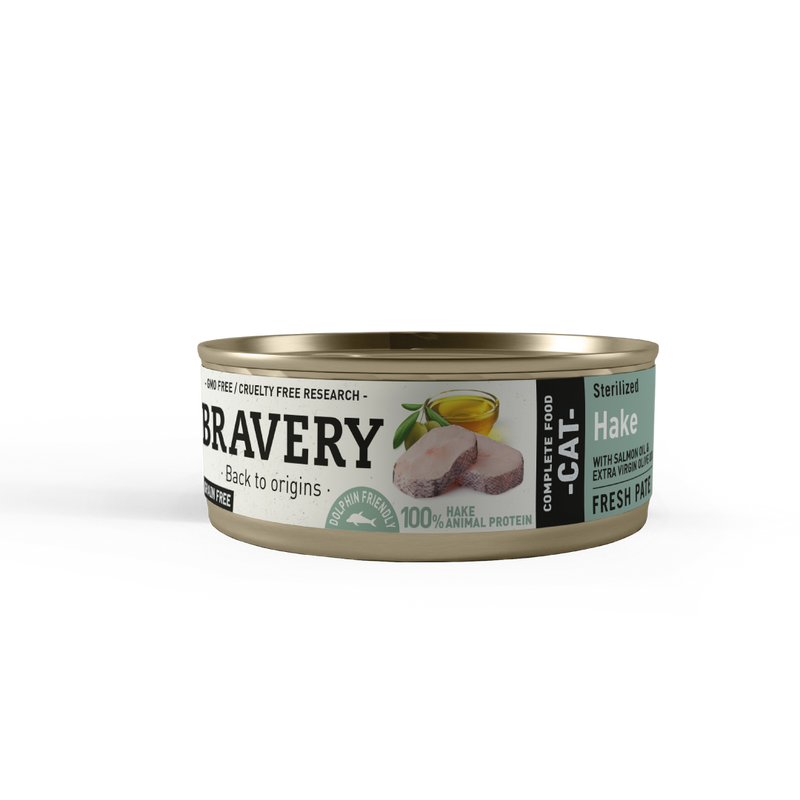 Bravery Cat Hake Sterilized Wet Food