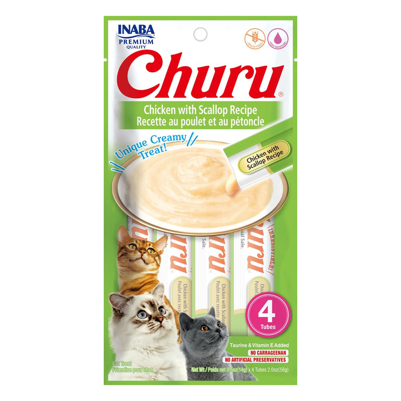 Churu® Gatos Pollo & Ostión