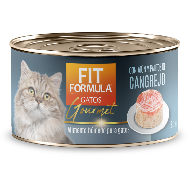 Fit Formula Lata Gatos Atun Palitos de Cangrejo