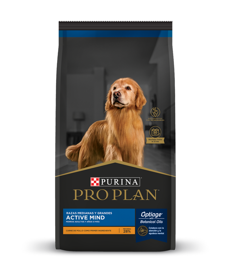 Pro Plan® Active Mind Razas Medianas y Grandes