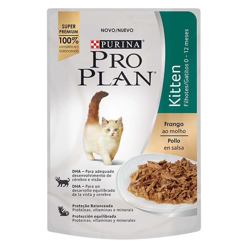Pro Plan® Kitten Pollo en Salsa